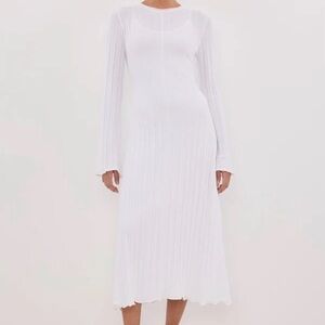 NWT DISSH Off White Midi Dress XS
